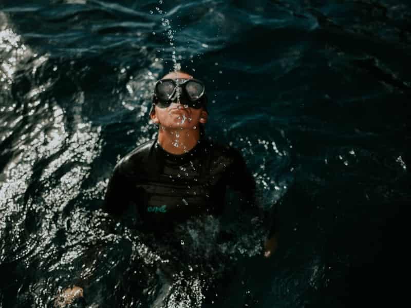 Snorkel junto al acantilado de Los Gigantes